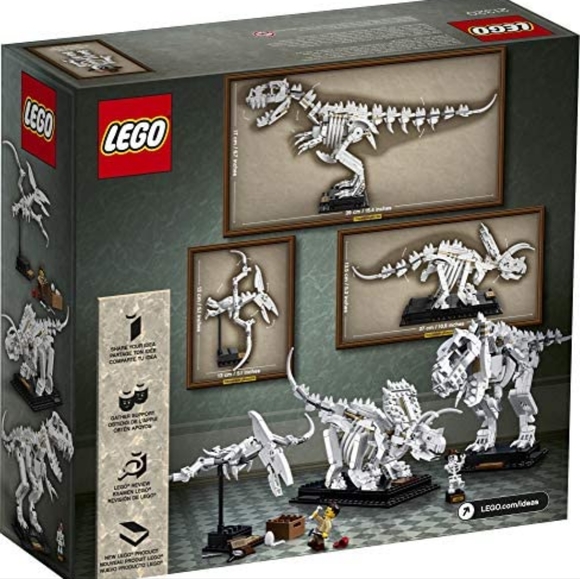 LEGO IDEAS *RETIRED&COLLECTIBLE* Dinosaur Fossils Building Kit (910 Pieces) NIB - Picture 4 of 11